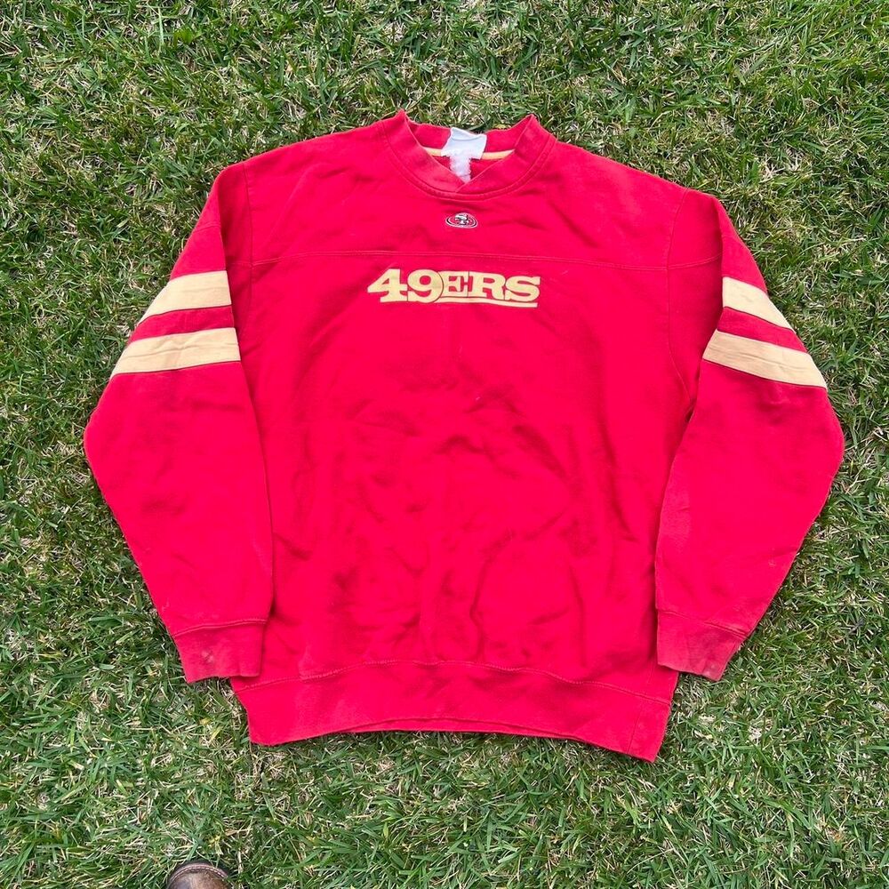 2000s Sf San Francisco 49ers NFL y2k long sleeve sweater mens size L
